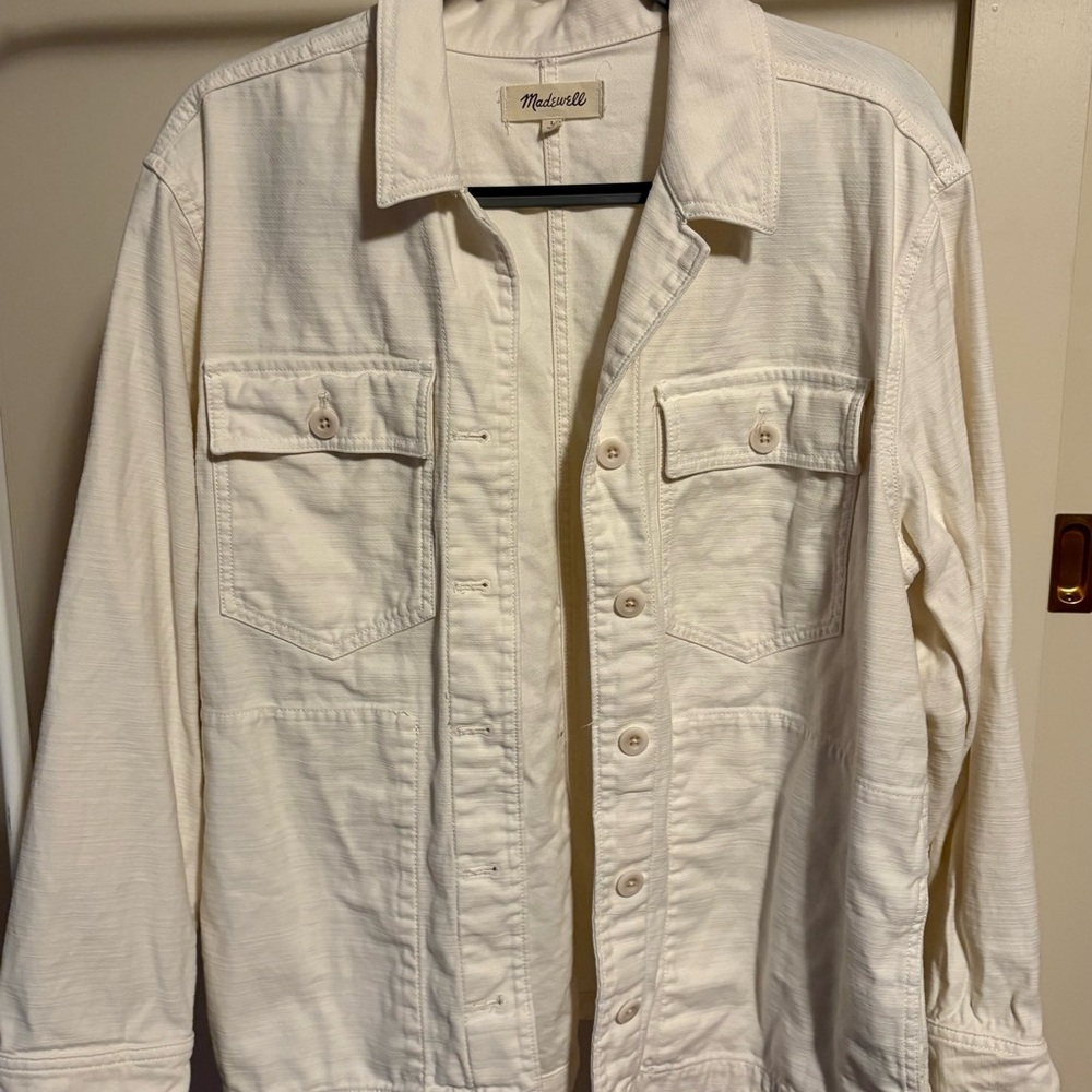 Madewell Off-White Denim Jacket